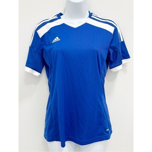 NWT Adidas Women's Climacool Regista 14 Size Small Soccer Jersey Cobalt Blue - Picture 6 of 13